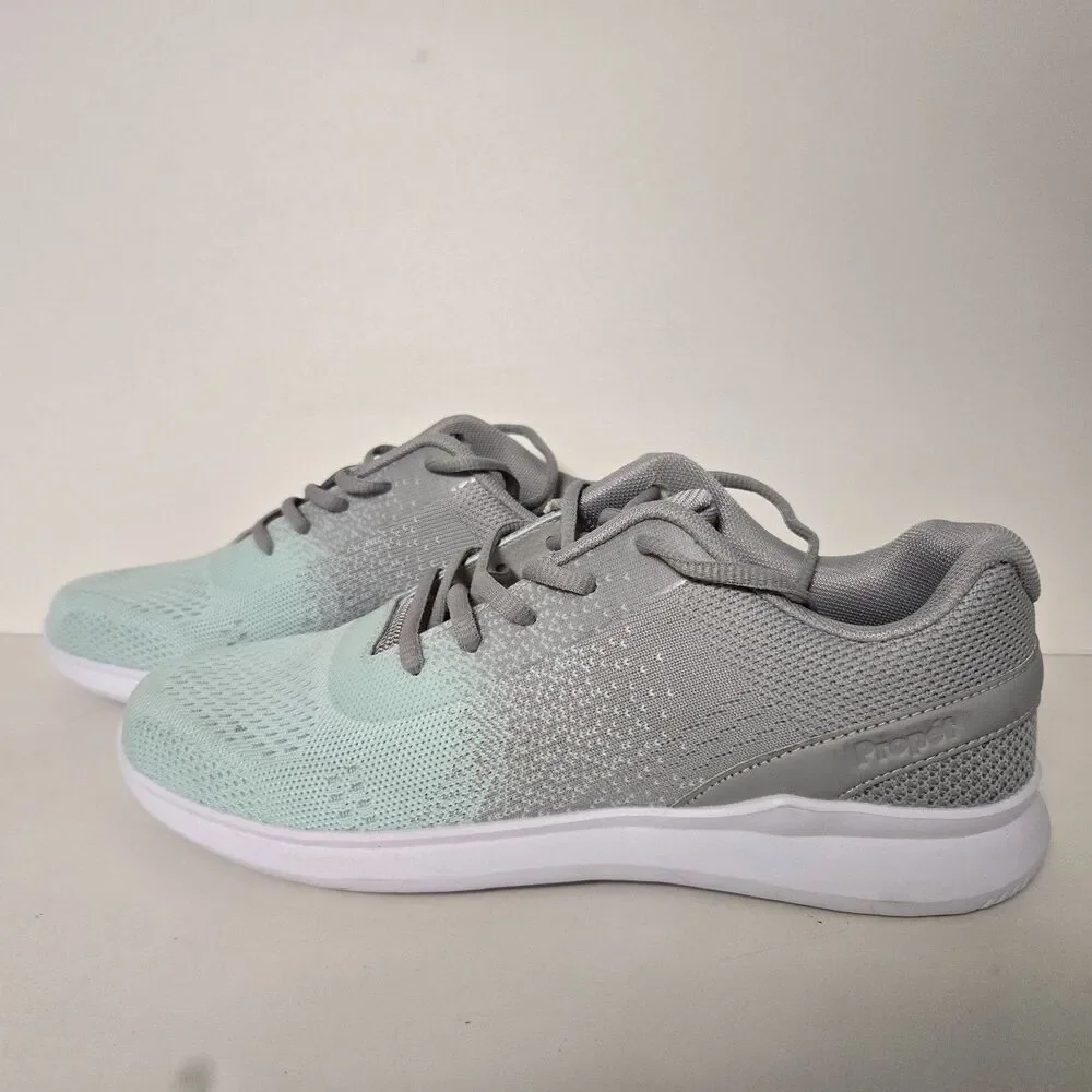Propet Women's Sz 11 Gray‎ Travelbound Duo Lace Up Sneakers Casual Shoes WAA262M